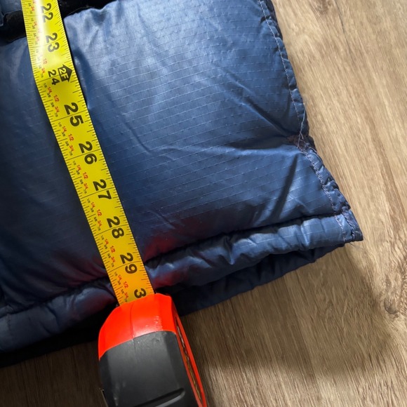 Vintage 80's The North Face Brown Label Down Puffer Jacket Blue Mens Large - Picture 8 of 8